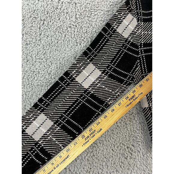 Love Tree Sweater Women Large Cropped Tartan Plaid Long Sleeve y2k Academia - Picture 6 of 7